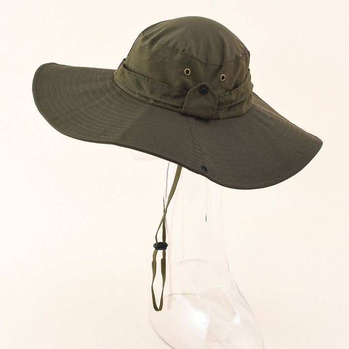 Damen Outdoor Sonnenhut mit breiter Krempe und atmungsaktiver Netzstruktur W&W Mode