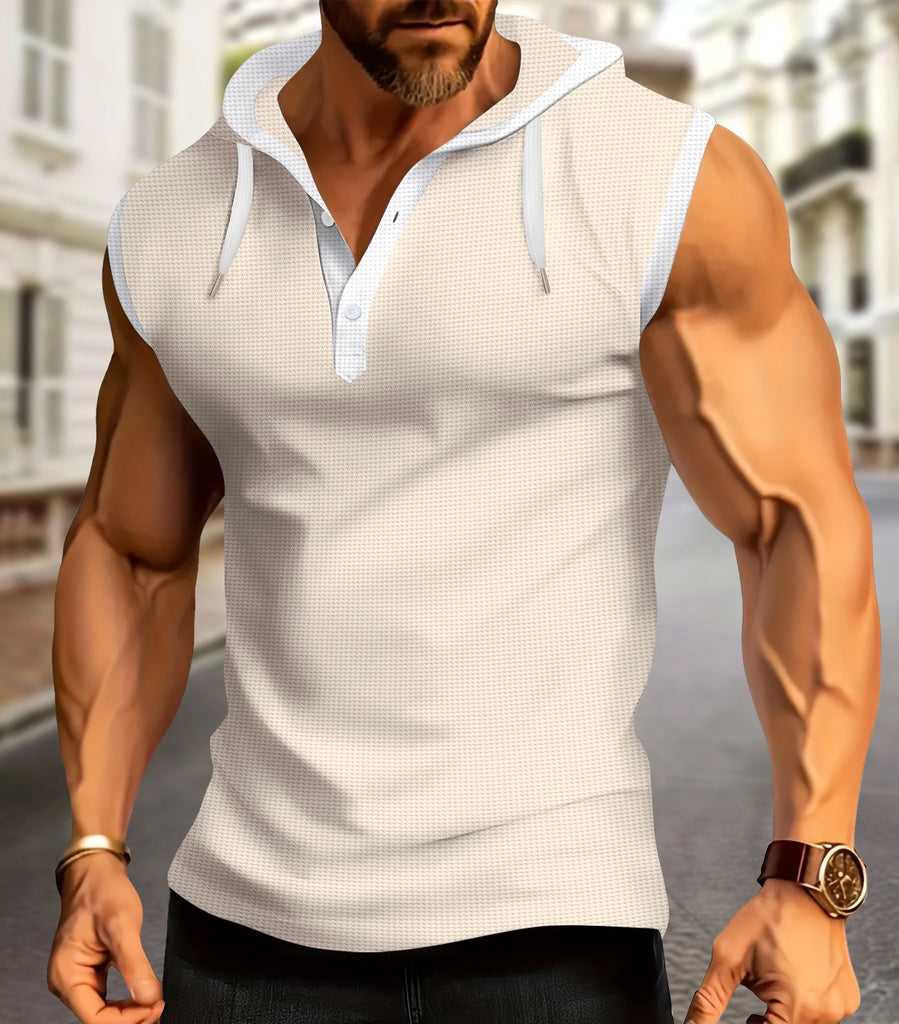 Männer Kurzarm Kapuzen Performance Polo Shirt WW