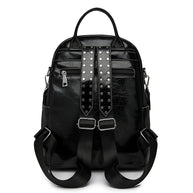 WW | Rucksack - Silber - Hochwertiges Leder mit Polyester-Futter
