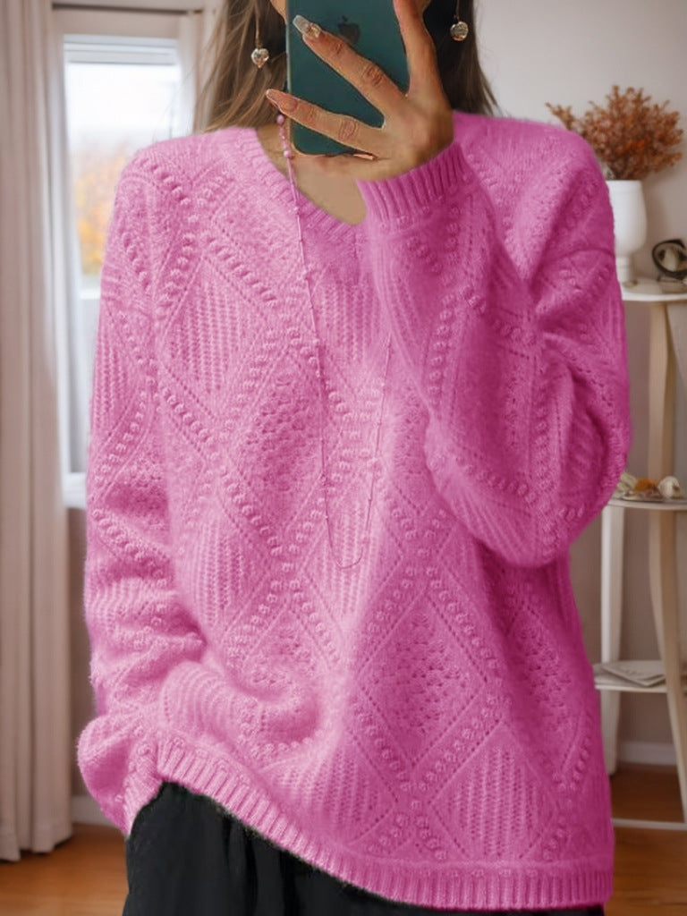 Damen Strickpullover mit strukturierter Verarbeitung und weichem Griff WW