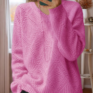 Damen Strickpullover mit strukturierter Verarbeitung und weichem Griff WW