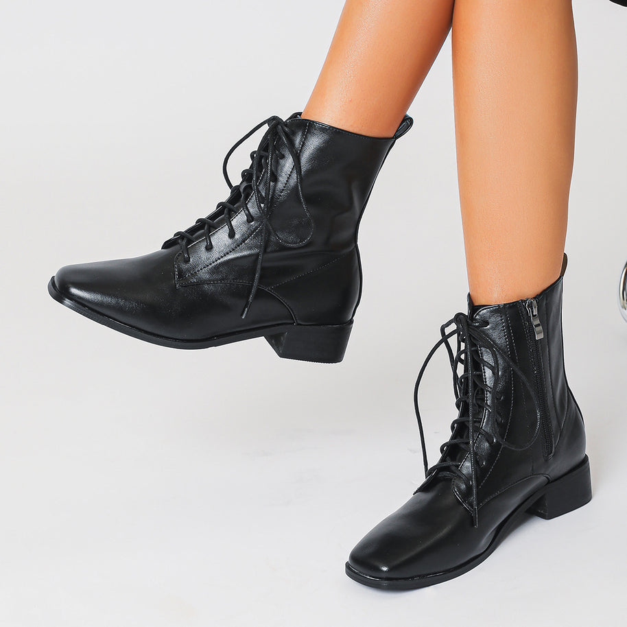 Damen Schnürstiefel im eleganten Design WW