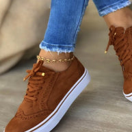 Damen Sneaker mit modischem Textilobermaterial und dämpfender Sohle WW