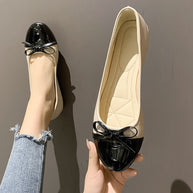 Damen Ballerina-Schuhe mit elegantem Schleifendetail und gepolstertem Fußbett WW
