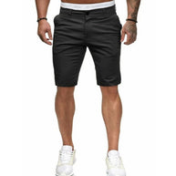 Herren Chino Stil Freizeit Shorts WW