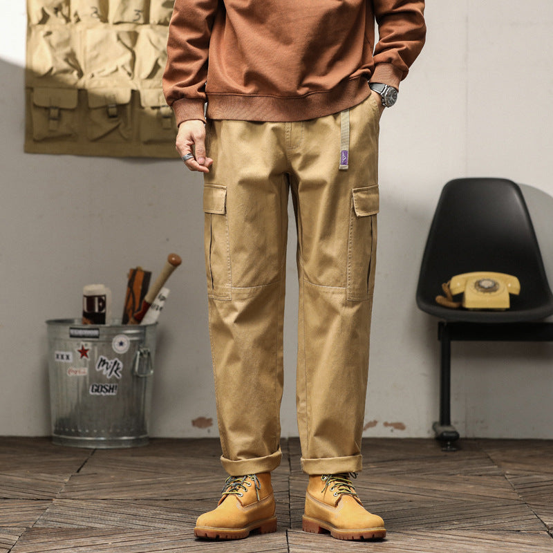Herren Cargo-Hose mit verstellbarem Bund und praktischen Seitentaschen WW