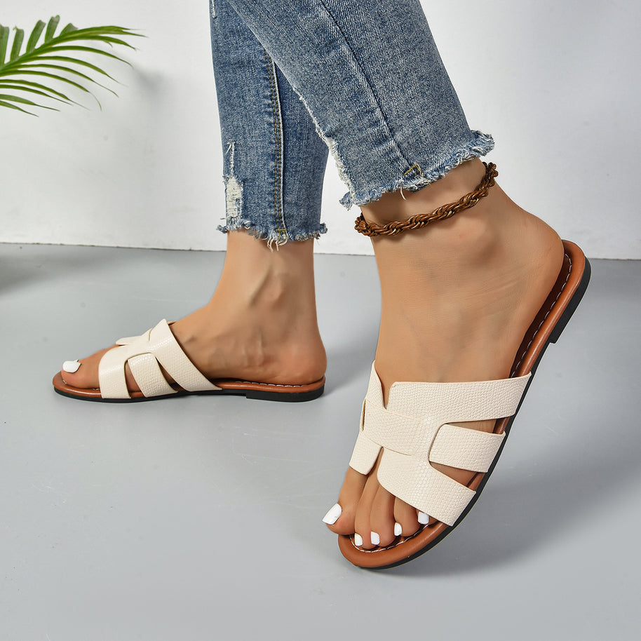 Damen Riemen-Sandalen im modernen Design mit komfortabler Fußbettung WW