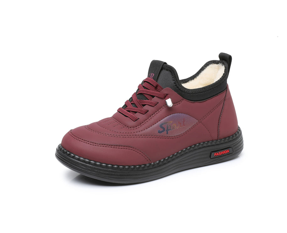 Damen Sportliche und isolierte Sneakers mit kuscheligem Innenfutter WW