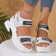Damen Sportliche Sandalen mit innovativer Dämpfung und verstellbaren Riemen WW
