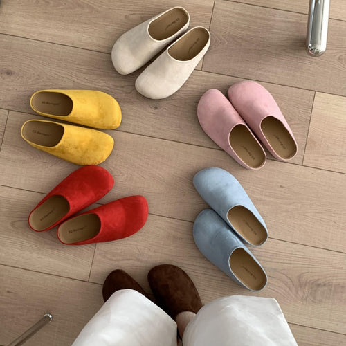 Damen bequeme Clogs aus softem Obermaterial mit ergonomischem Design WW