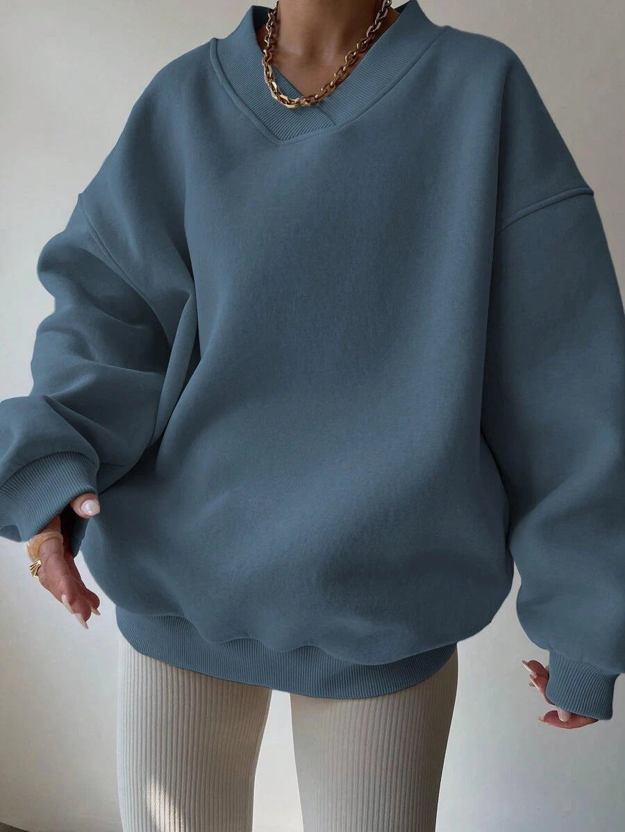 W&W Mode | Lässiges Langarm-Sweatshirt