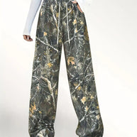 Damen Bequeme Cargohose im angesagten Camouflage-Design WW