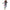 Damen Bequemes Off-Shoulder Jumpsuit mit modischem Print und elastischem Bund WW