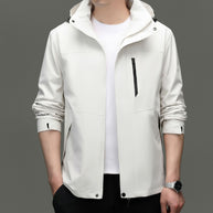 Herren Übergangsjacke mit stylischem Stehkragen und atmungsaktiven Eigenschaften WW