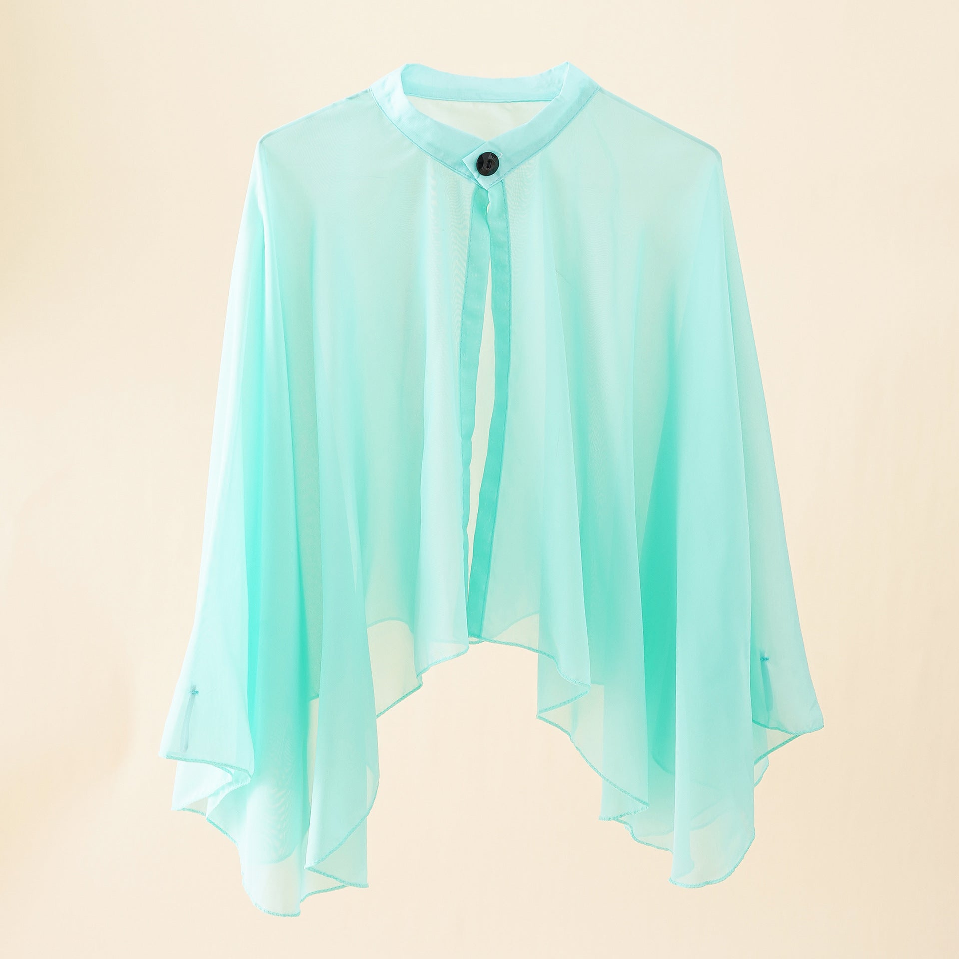 Damen Luftiger Chiffon-Kimono mit weit ausgestellten Ärmeln WW