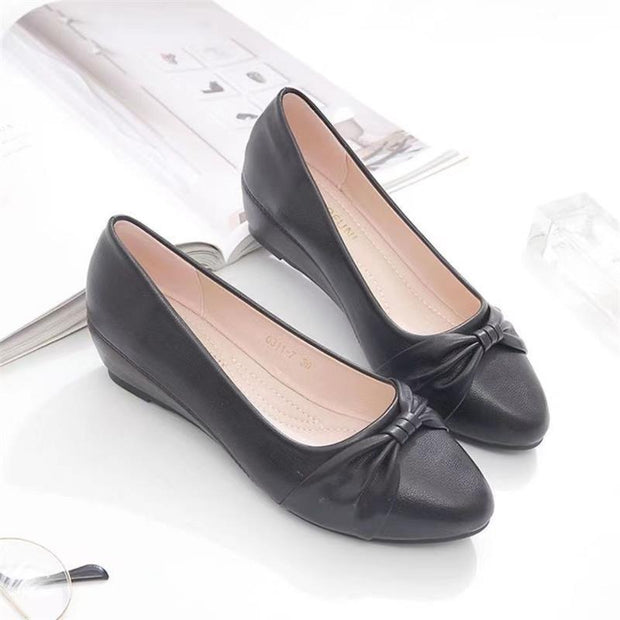 Damen Ballerinas mit elegantem Schleifen-Design und weichem Innenfutter WW