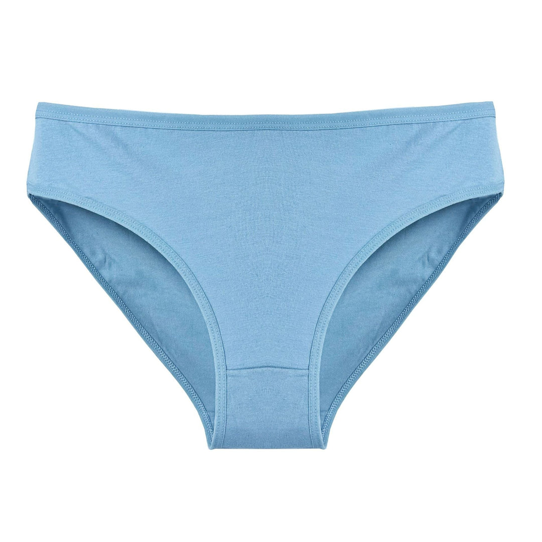 W&W Mode | Damen Slip aus reiner Baumwolle, unifarben und schlicht