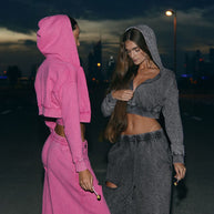 Damen Sportliches Sweatshirt- und Hosen-Set WW