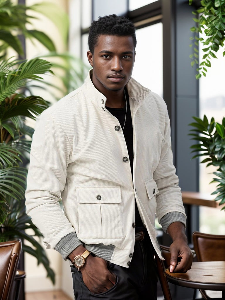 Herren sportliche Steppjacke WW