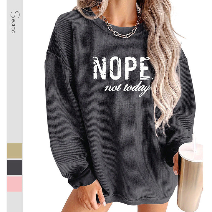 W&W Mode | Fashion Print Locker Langarm-Tee