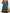 Damen asymmetrisches Freizeitkleid mit kariertem Saum und Knopfdetail WW