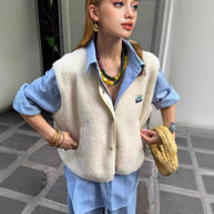 Damen Steppweste mit praktischem Reißverschluss WW