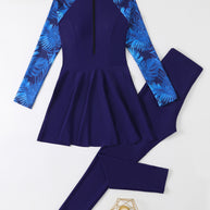 Damen Schwimmanzug mit Rockteil und sportlichem Stil WW