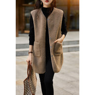WW | Weste Damen Aus Weichem Stoff