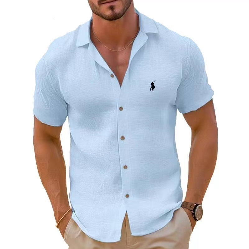 Herren Kurzarmhemd WW