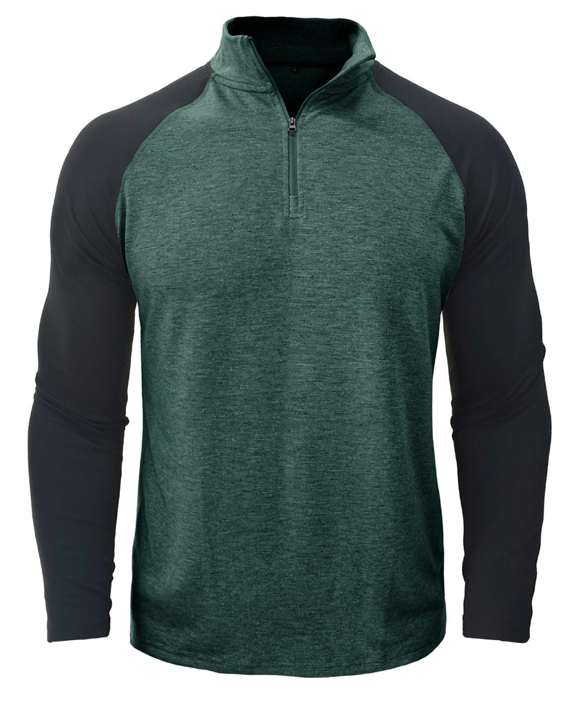 Herren Sportlicher Pullover mit Stehkragen und Reißverschluss WW