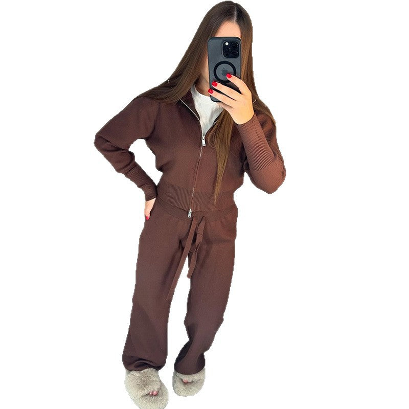 Damen Strick-Loungewear-Set WW