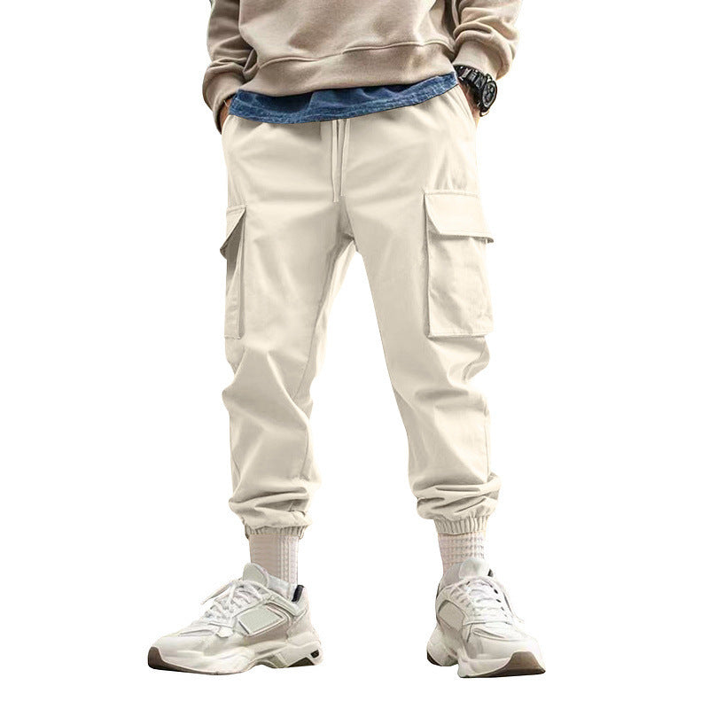Herren Cargo-Hose mit elastischem Bund und mehreren praktischen Taschen WW