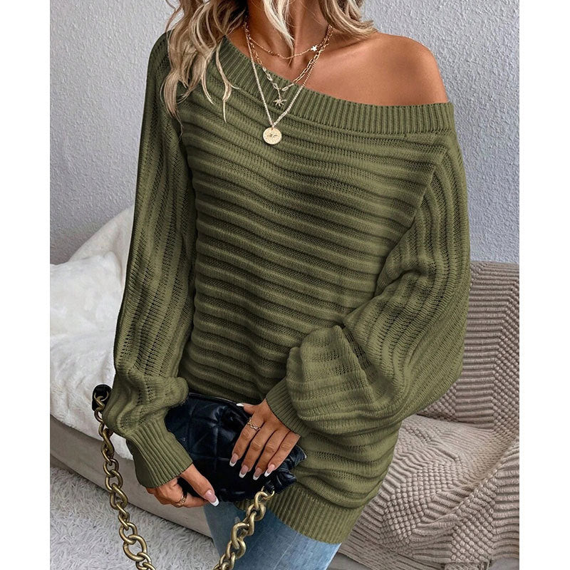 Damen Relaxed Fit Strickpullover WW
