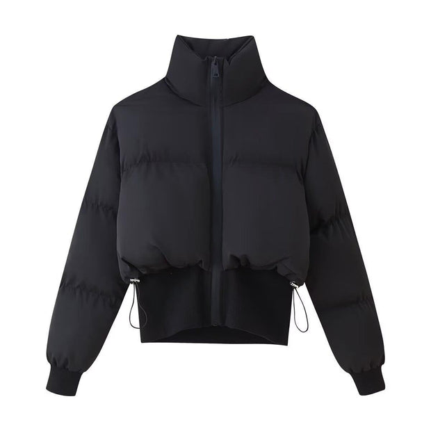 Damen Steppjacke mit hohem Kragen und elastischen Abschlüssen WW