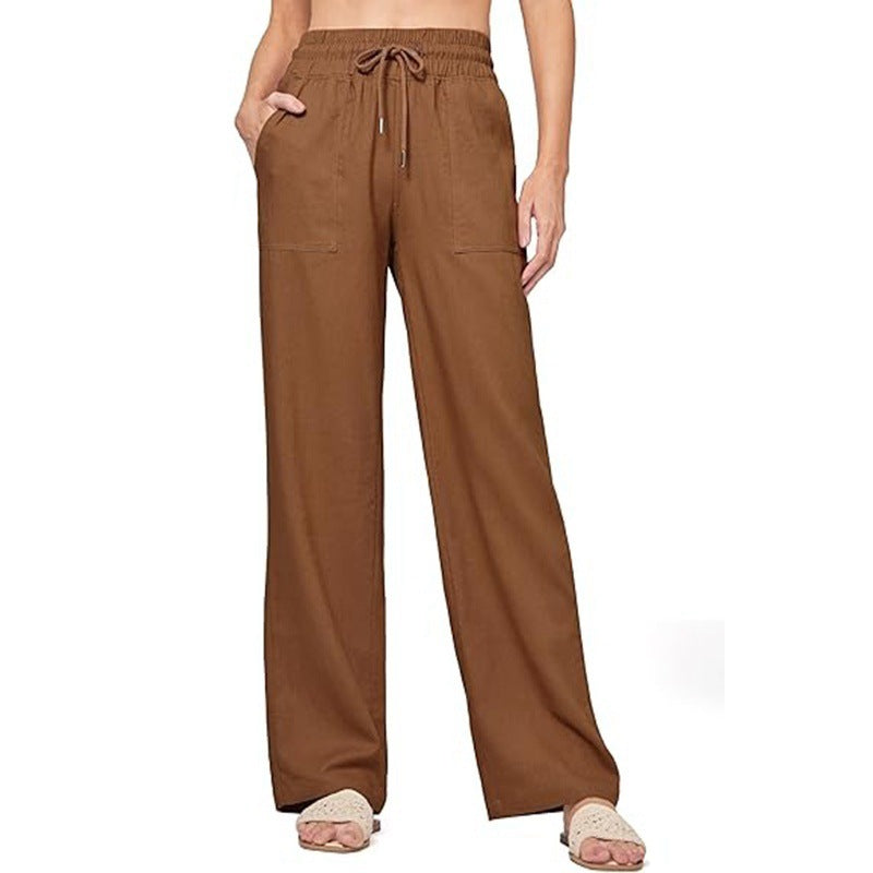 Damen Bequeme Weite Sommerhose WW