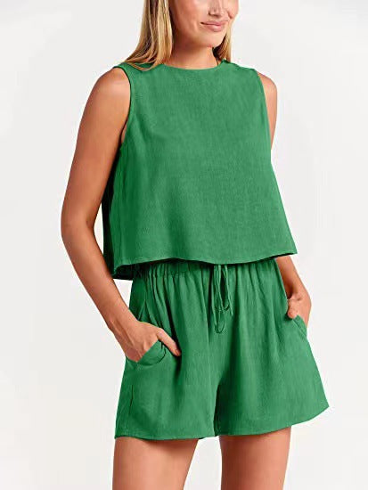 Damen Bequemes Jumpsuit mit weitem Schnitt und praktischen Taschen WW