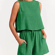 Damen Bequemes Jumpsuit mit weitem Schnitt und praktischen Taschen WW