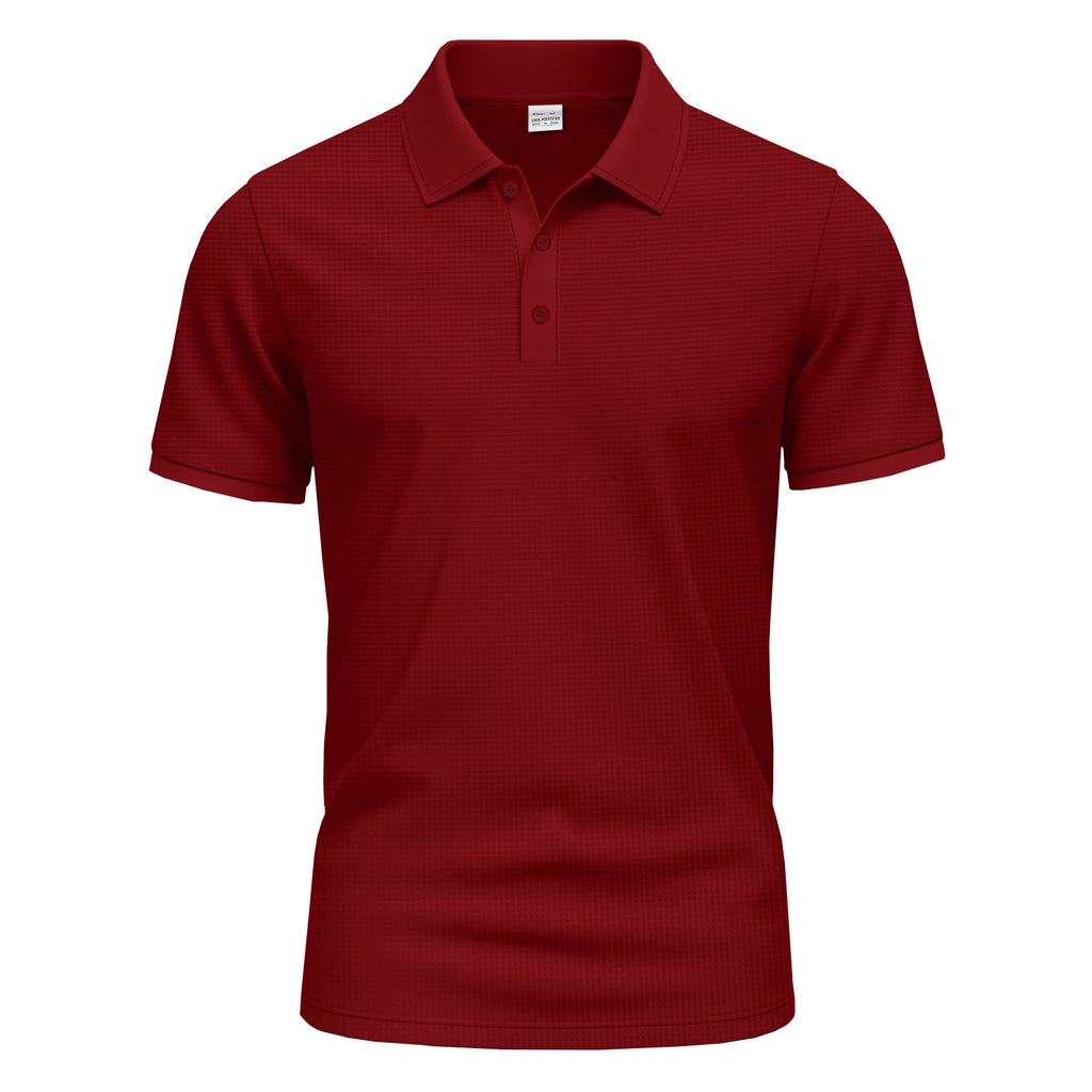 Herren Polo-Shirt mit strukturiertem Gewebe WW