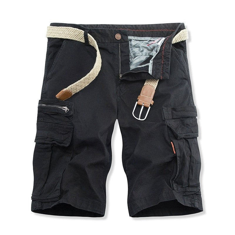 Herren Robuste Multi-Taschen Cargo-Shorts WW