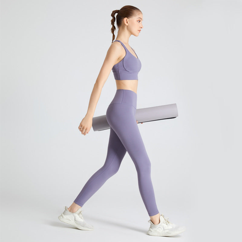 Damen Sport-BH und Leggings Set WW