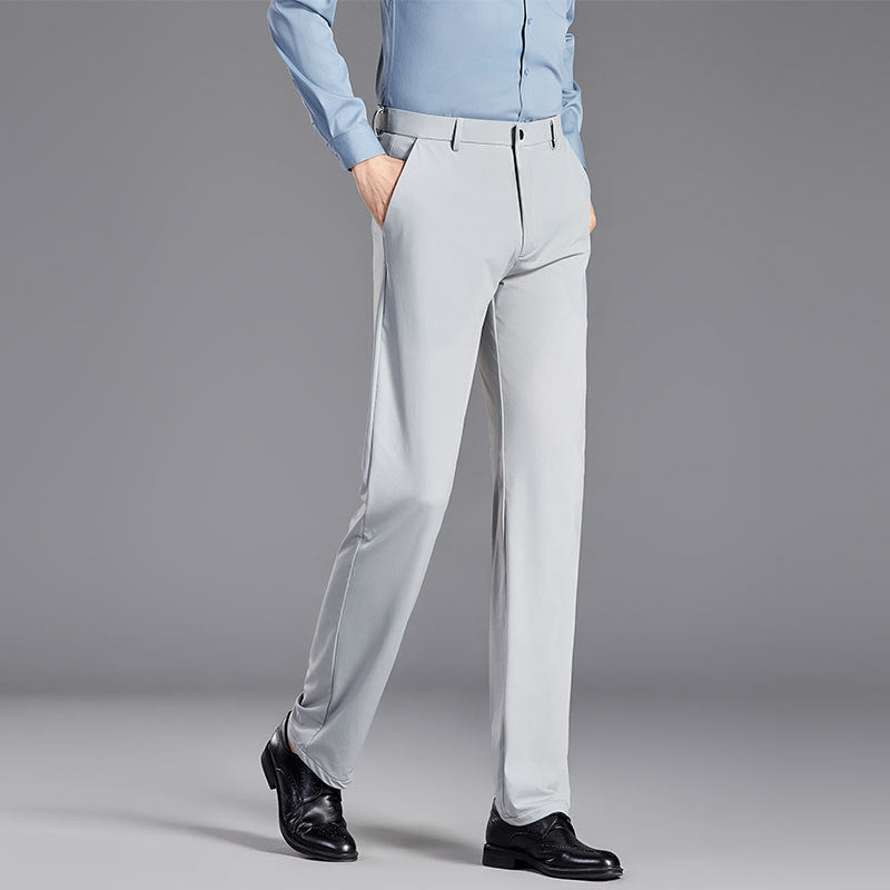 WW | Anzughose Slim Fit Seidenmischung Knitterfrei Gerade Schnitt