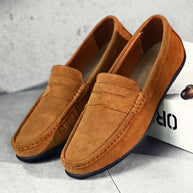WW | Klassische Wildleder Loafer Für Herren