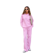 Damen Bequemes Sweatpants-Set mit lässigem Schnitt WW
