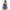 Damen Denim Jumpsuit mit Volant und verstellbarem Taillenzug WW