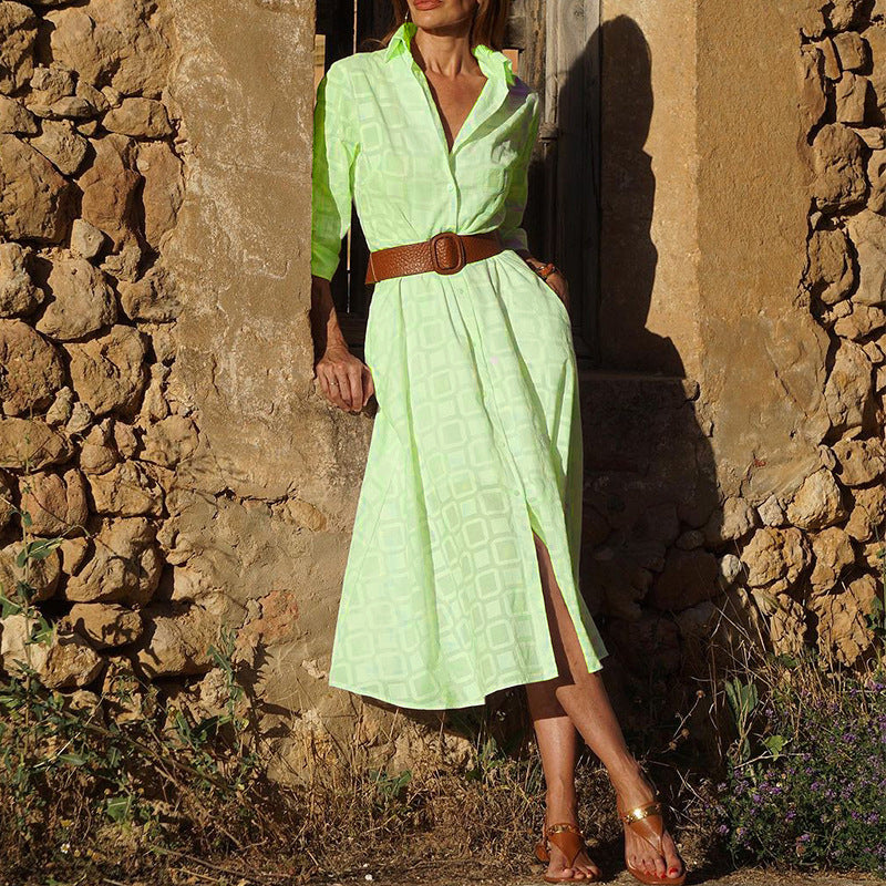 Damen Hemdkleid WW