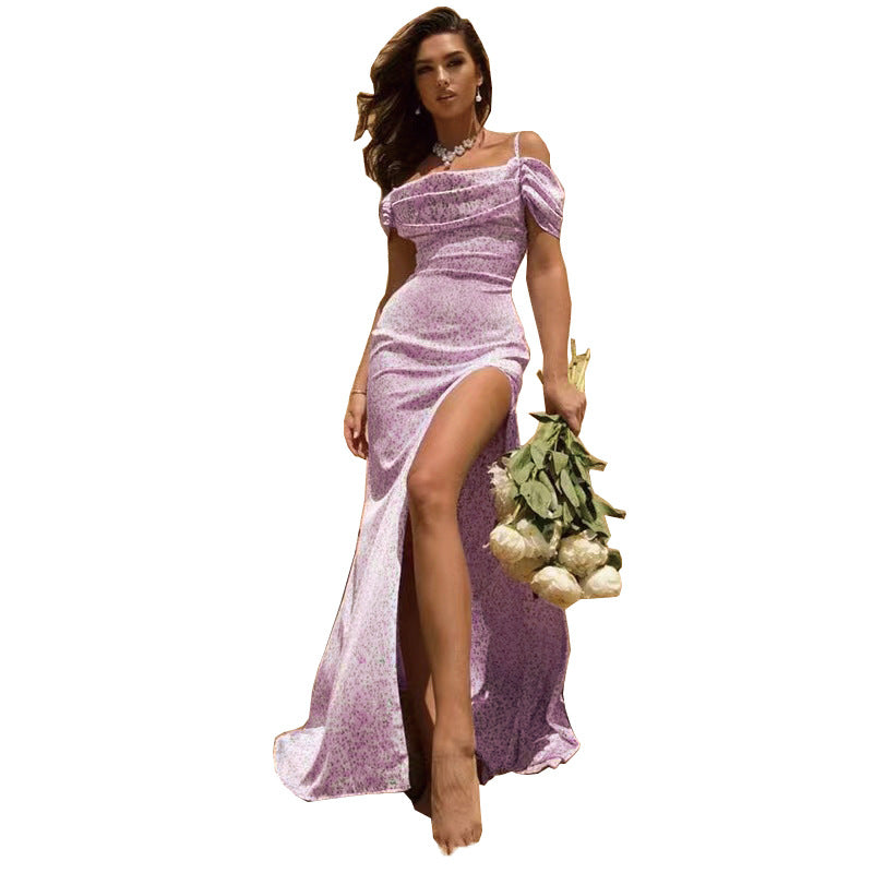 Damen Partykleid mit asymmetrischem Schnitt und raffinierten Raffungseffekten WW