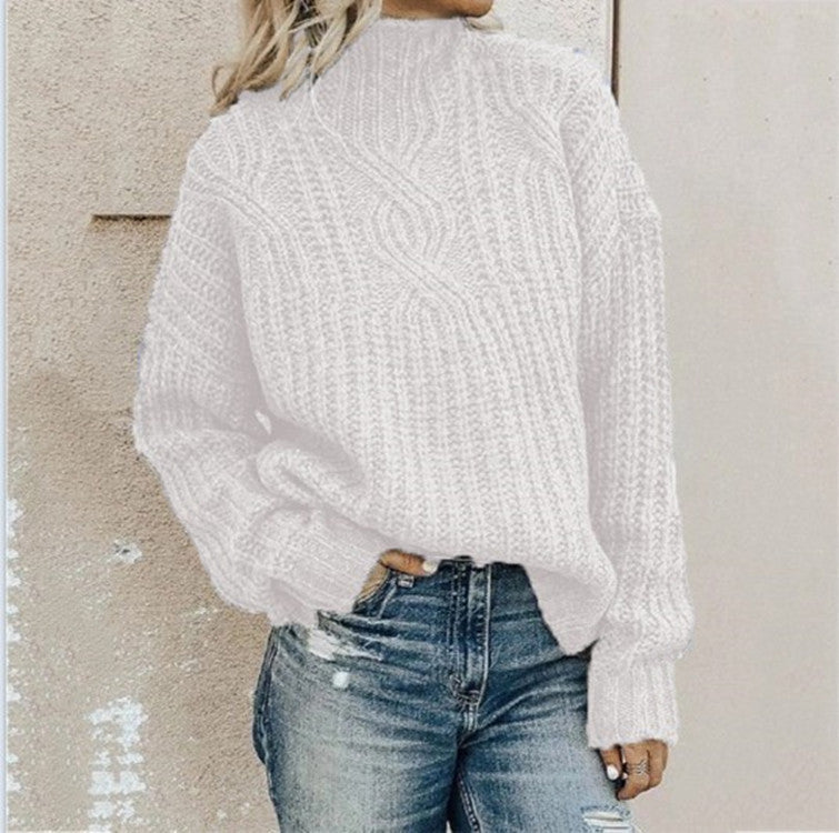 WW | Warme Strick Damenpullover