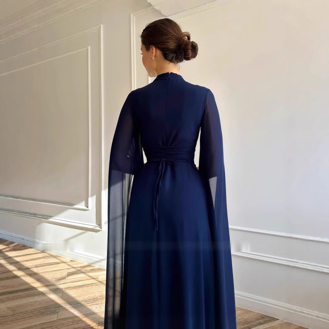 W&W Mode | Leichtes Chiffon-Party-Cape