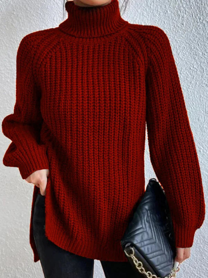 W&W Mode - Gemütlicher Strick-Rollkragenpullover