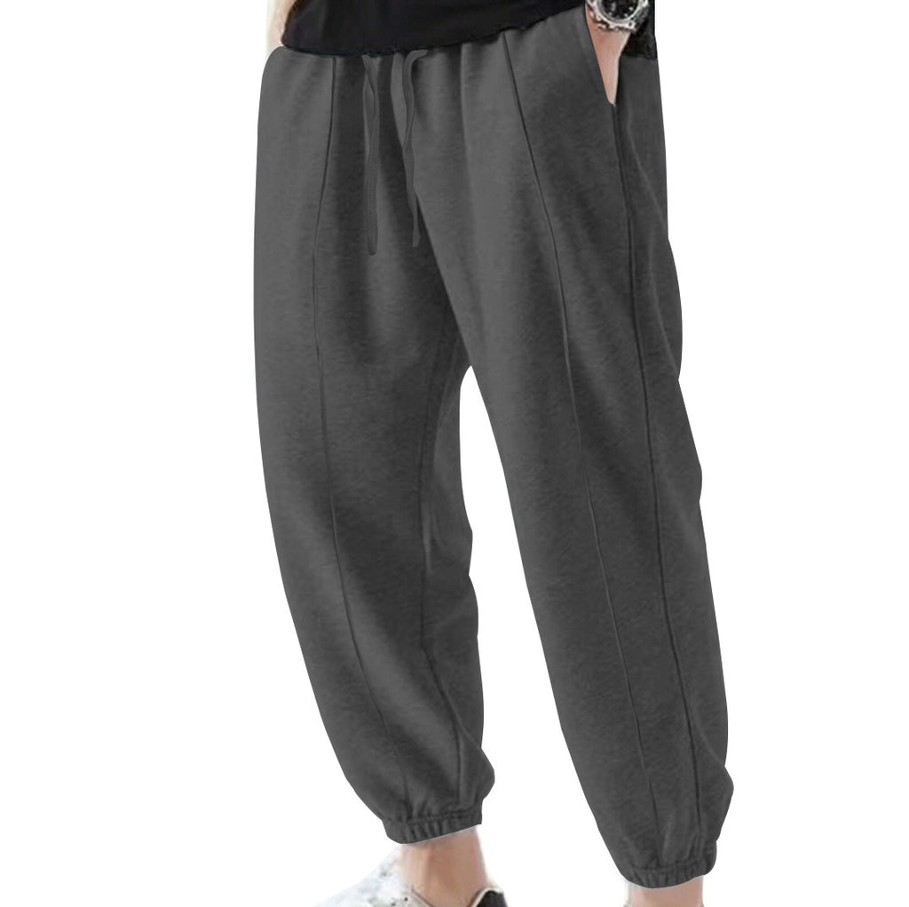 Herren Jogginghose aus atmungsaktivem Material mit verstellbarem Bund WW
